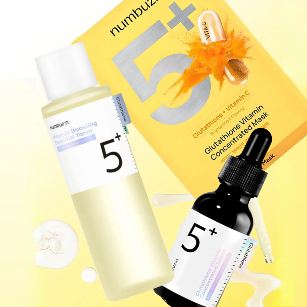 Numbuzin No.5+ Glutathione Vit - Skincare Noera avis et prix